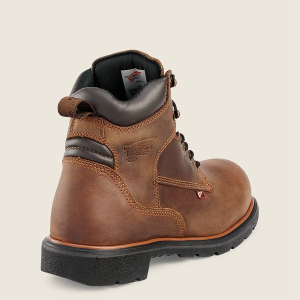 Red Wing Iş Botu Erkek - Dynaforce® - 6-Inch Soft Toe - Kahverengi - 12CRMGOKJ